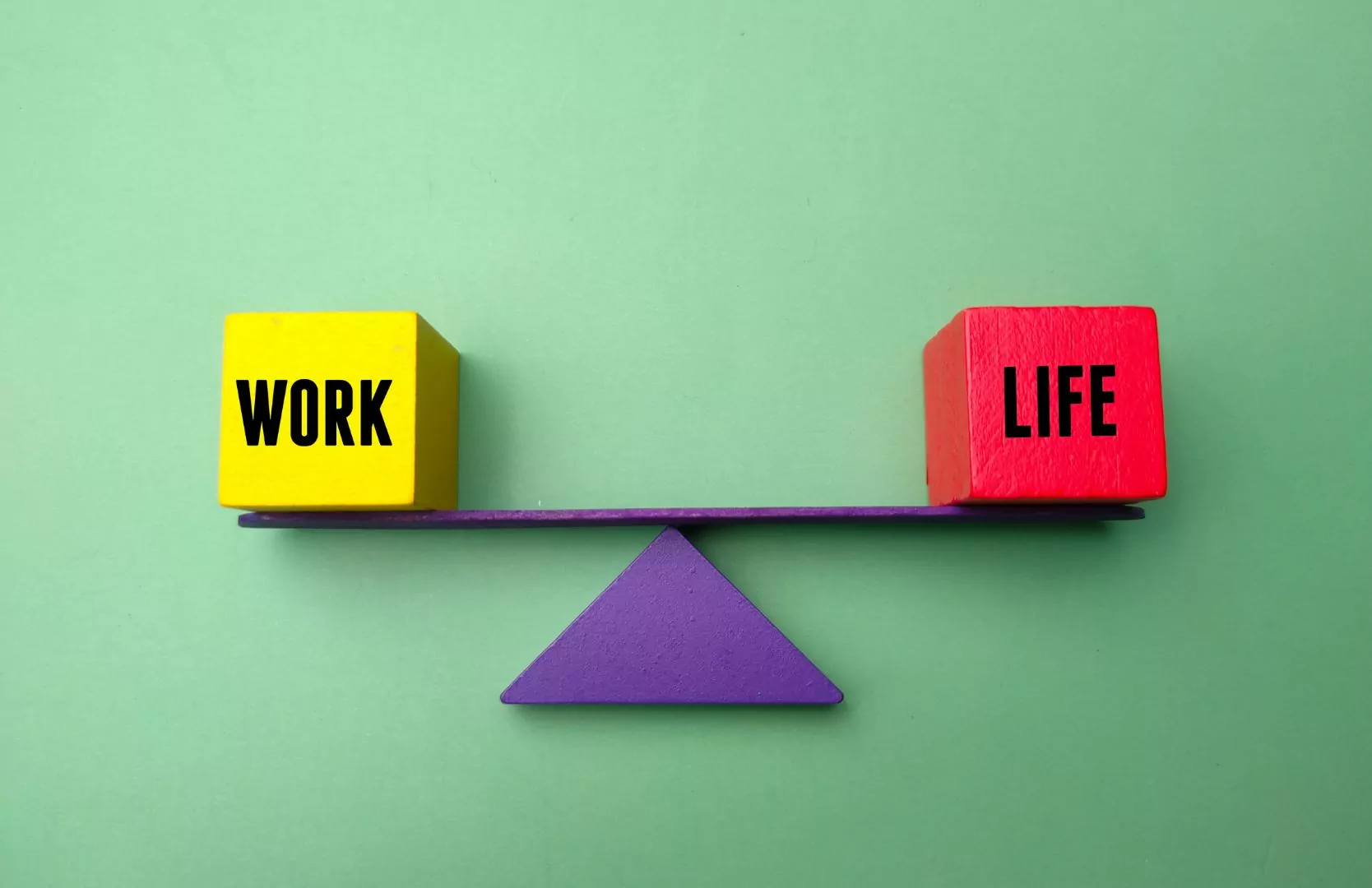 Mantén el equilibrio entre el trabajo la vida y los estudios